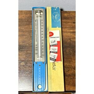 Vintage Taylor Candy and Jelly Thermometer Temperature Gauge With Orig Box